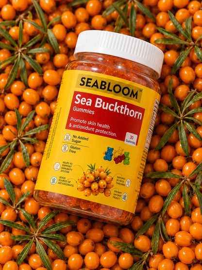 Sea Buckthorn Gummies | Skin Glow & Immunity Support